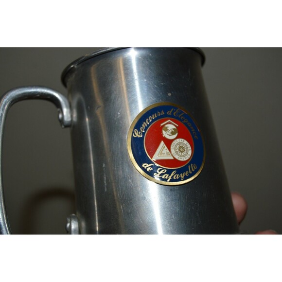 Vintage Metal Sports Car Club of America Concourse de Elegance de Lafayette MUG - Picture 2 of 12